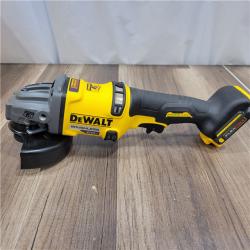 AS-IS DEWALT 60V MAX Cordless Brushless 4.5 in. to 6 in. Small Angle Grinder with Kickback Brake (Tool Only)