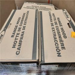 Phoenix Location NEW Air King AV Series 30 in. Under Cabinet Convertible Range Hood with Light in White Pallet (27-Boxes)