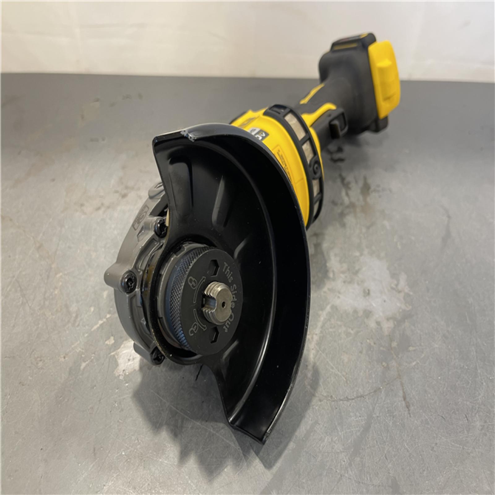 AS-IS - DEWALT FLEXVOLT 60V MAX Cordless Brushless 4.5 in. to 6 in. Small Angle Grinder with Kickback Brake