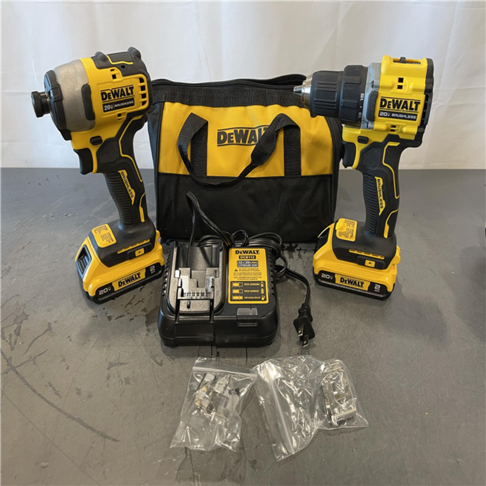 AS-IS - Dewalt ATOMIC 20-Volt MAX Lithium-Ion Cordless Combo Kit