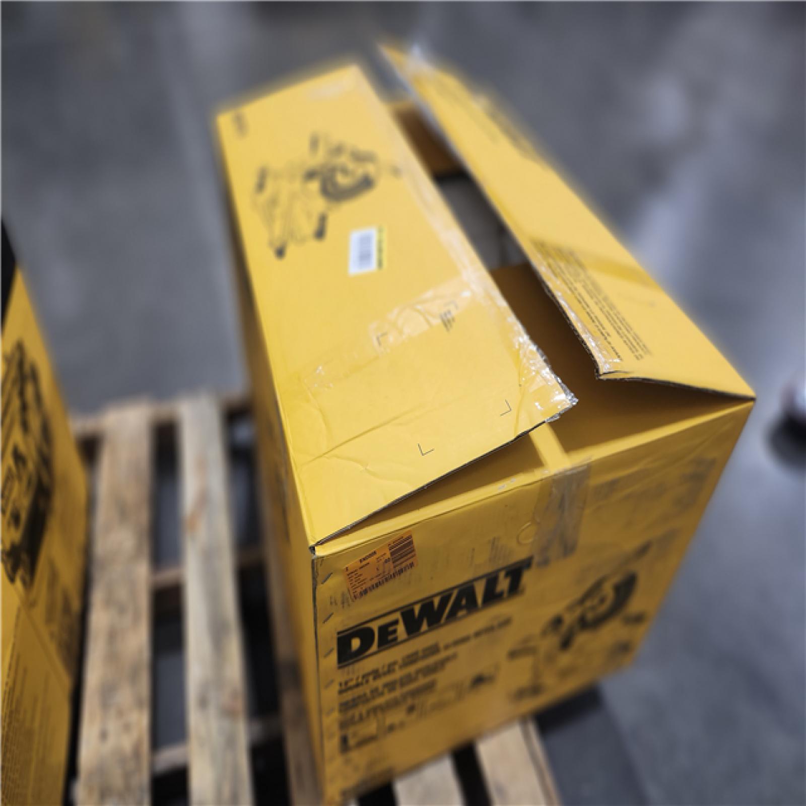 As-Is- DEWALT 12-in Dual Bevel Sliding Compound Miter Saw