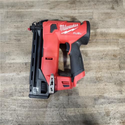 HOUSTON LOCATION - AS-IS Milwaukee M12 FUEL 18 Gauge Compact Brad Nailer (Tool-Only)