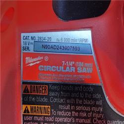 HOUSTON LOCATION - AS-IS Milwaukee M18 FUEL 7-1/4 Inch Circular Saw (Bare Tool)