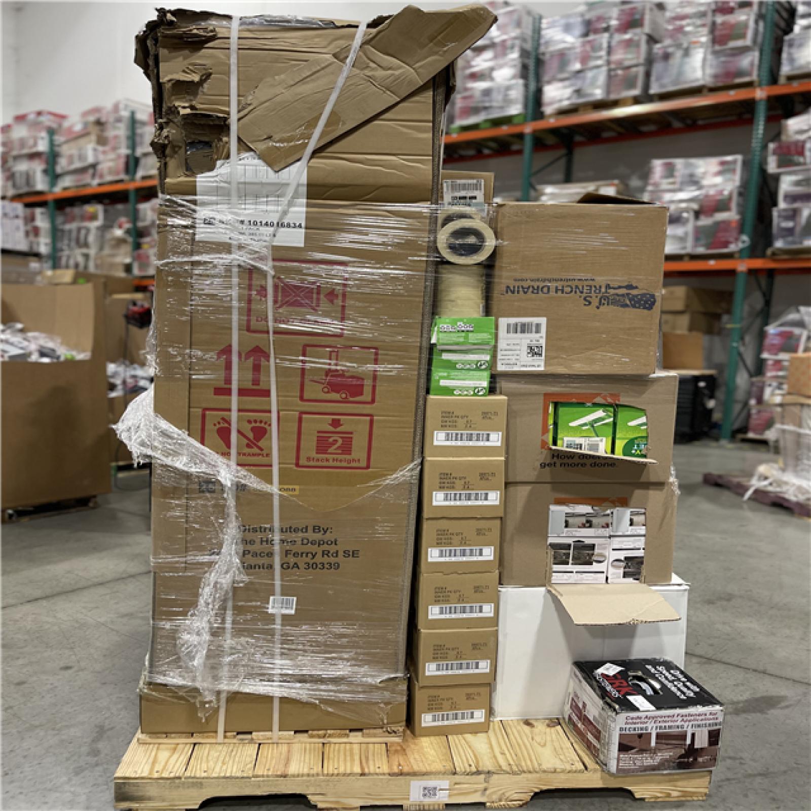 DALLAS LOCATION- AS-IS- HOME IMPROVEMENT PALLET