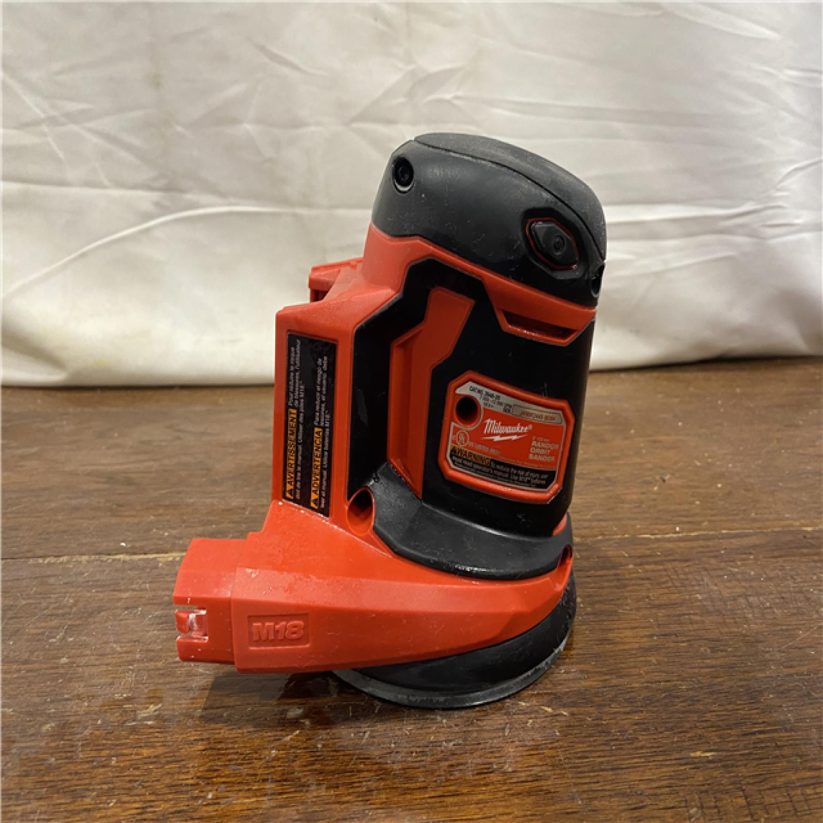 AS-IS Milwaukee 2648-20 - M18 5  7000-12000 Opm Cordless Variable Speed Random Orbital Sander