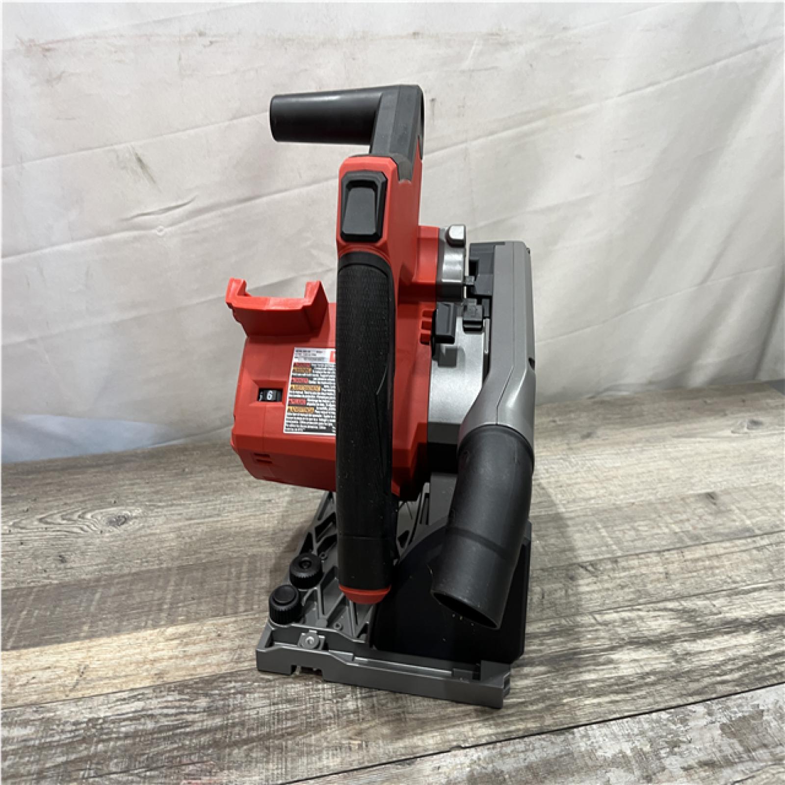 AS-IS Milwaukee FUEL 18V Lithium-Ion Cordless Brushless 6-1/2 in. Plunge Cut Track Saw (Tool-Only)