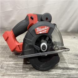 AS-IS Milwaukee  FUEL 18V Lithium-Ion Brushless Cordless Metal Cutting 5-3/8 in. Circular Saw (Tool-Only)