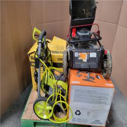 CALIFORNIA AS-IS OUTDOOR POWER EQUIPMENT