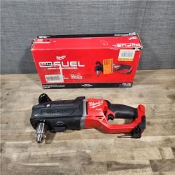 HOUSTON LOCATION - AS-IS Milwaukee M18 18V Fuel 1/2 Right Angle Drill Super Hawg Cordless Lithium-Ion 2809-20 (TOOL ONLY)