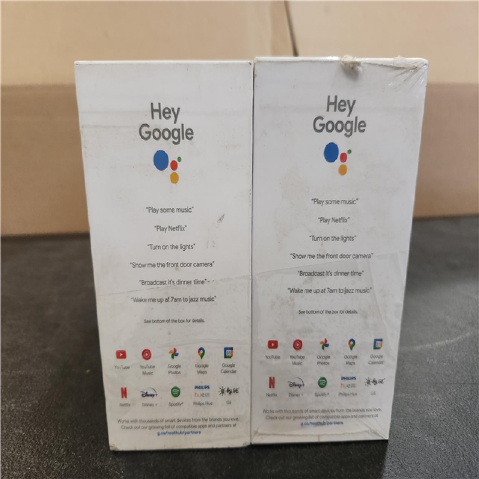 Phoenix Google Nest Hub 2nd Gen - Smart Home Speaker and 7 in. Display with Google Assistant - Chalk