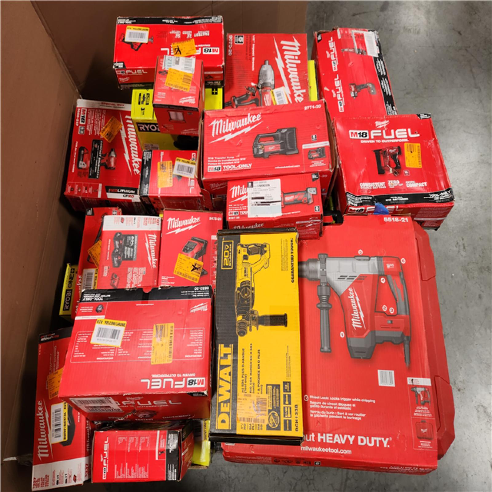 CALIFORNIA AS-IS TOOL PALLET
