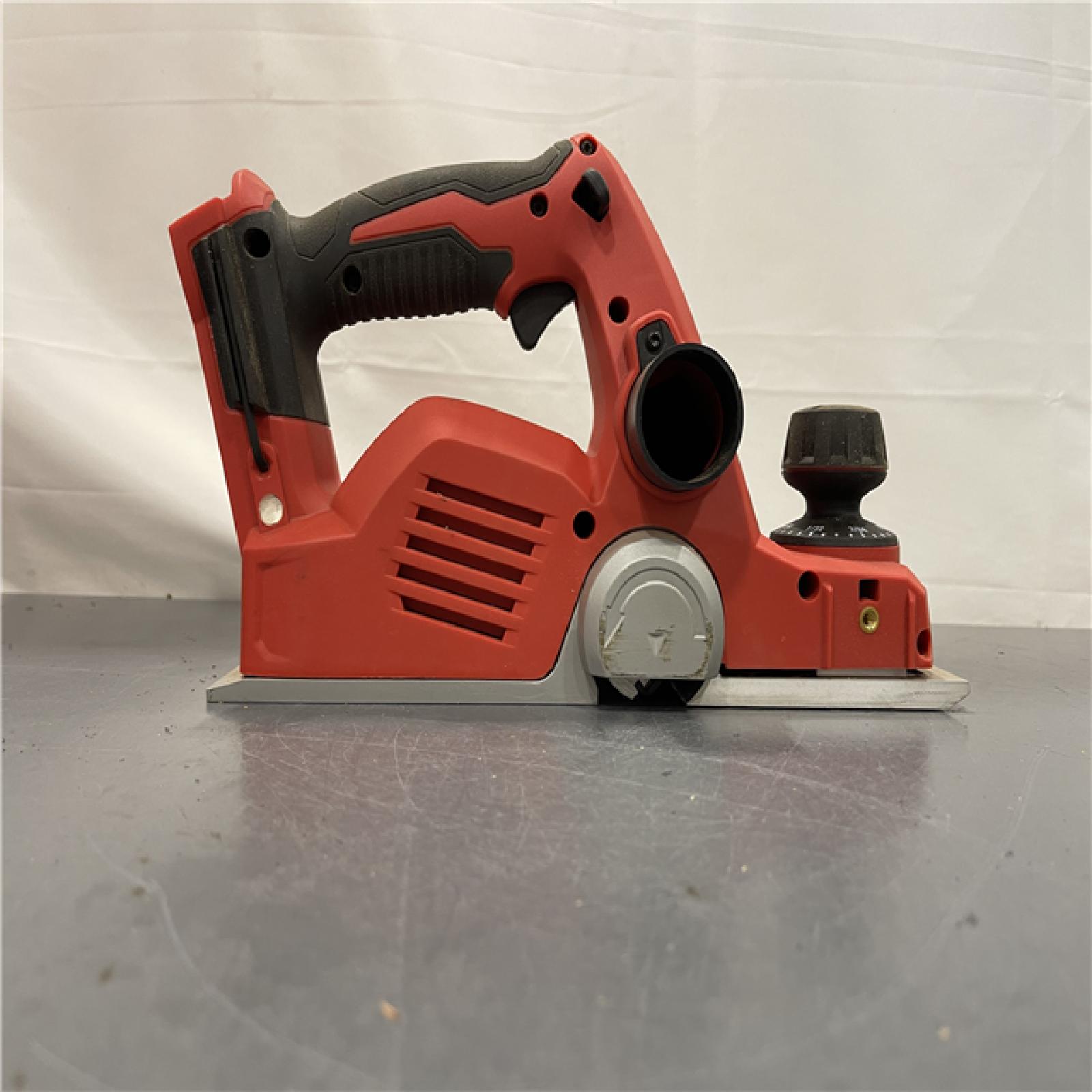 AS-IS - Milwaukee M18 18-Volt Lithium-Ion Cordless 3-1/4 in. Planer (Tool-Only)
