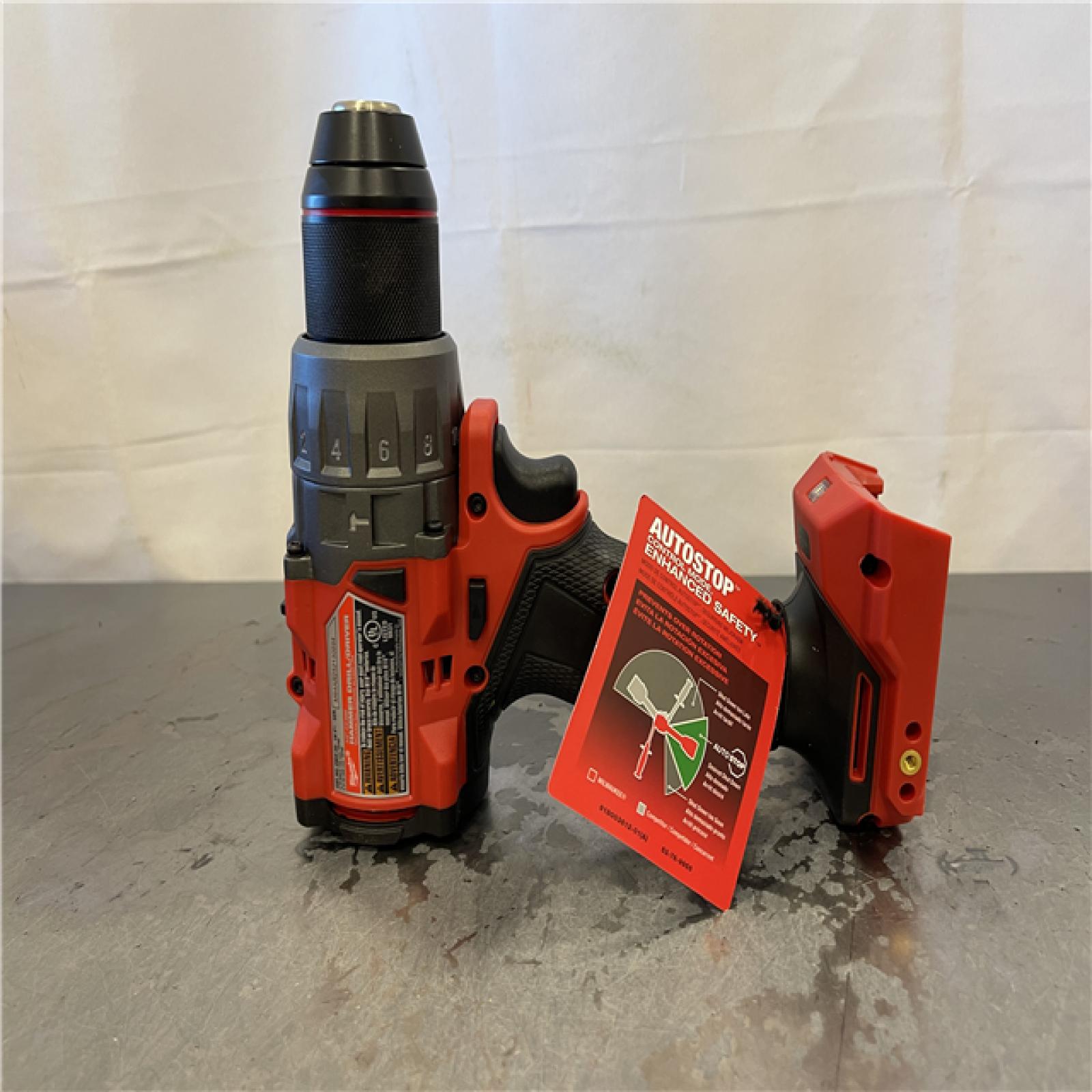 AS-IS - Milwaukee M18 FUEL 18V Lithium-Ion Brushless Cordless 1/2 in. Hammer Drill/Driver