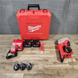 HOUSTON LOCATION - AS-IS (APPEARS LIKE NEW) Milwaukee 2632-22XC M18 18-Volt Propex Expansion Tool Kit W/ Batteries