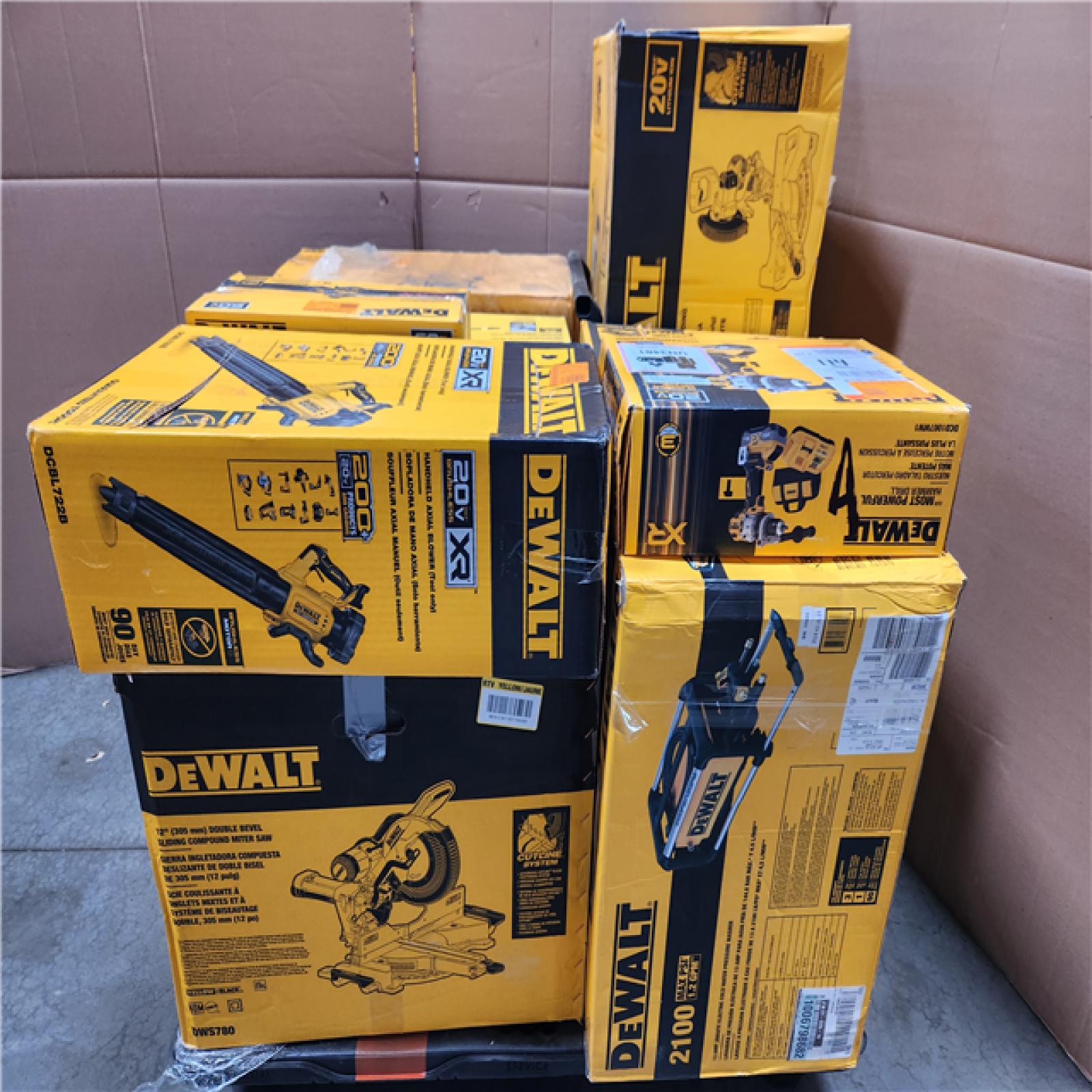 CALIFORNIA AS-IS TOOL PALLET