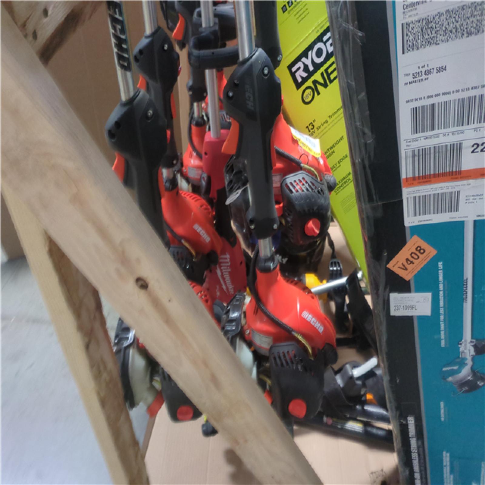 CALIFORNIA AS-IS OUTDOOR POWER EQUIPMENT
