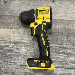 AS-IS DEWALT Atomic 20V Lithium-Ion Cordless Compact 1/2 in. Drill/Driver Kit
