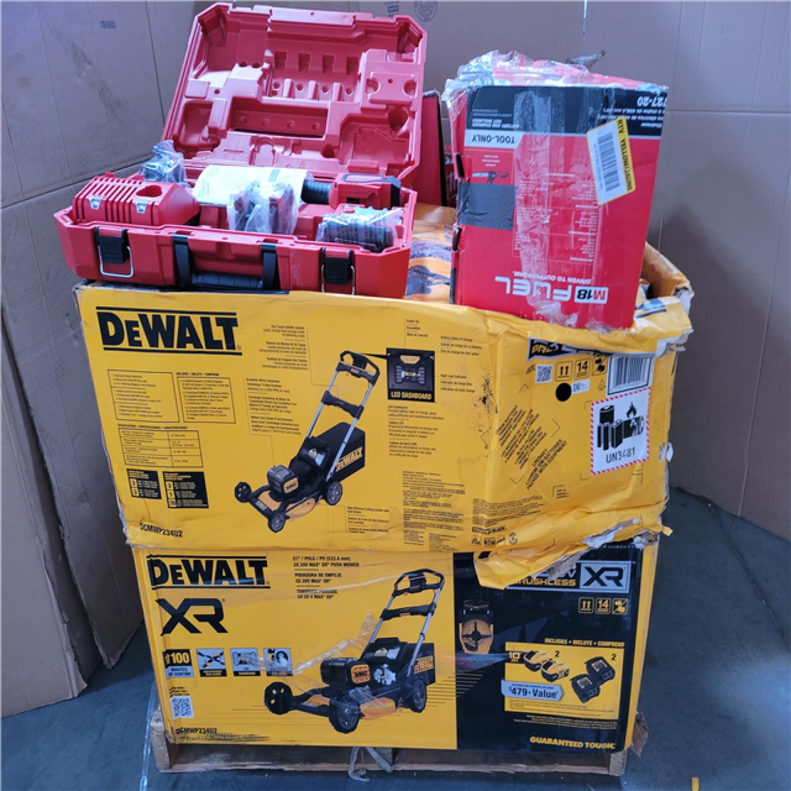 CALIFORNIA AS-IS TOOL PALLET