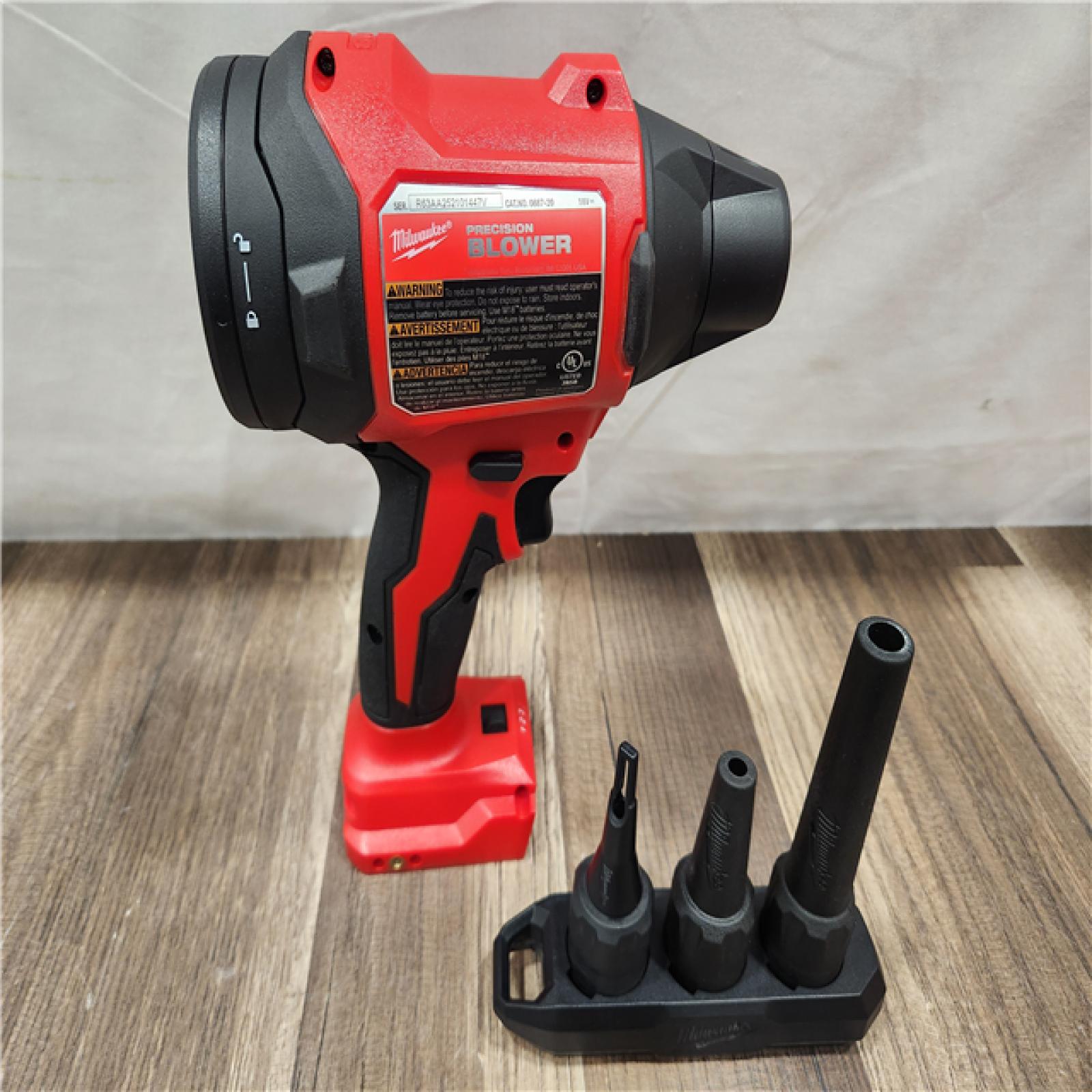 AS-IS- M18 18V Lithium-Ion 570 MPH Brushless Cordless Precision Blower with Variable Speed Trigger and Trigger Lock (TOOL ONLY)