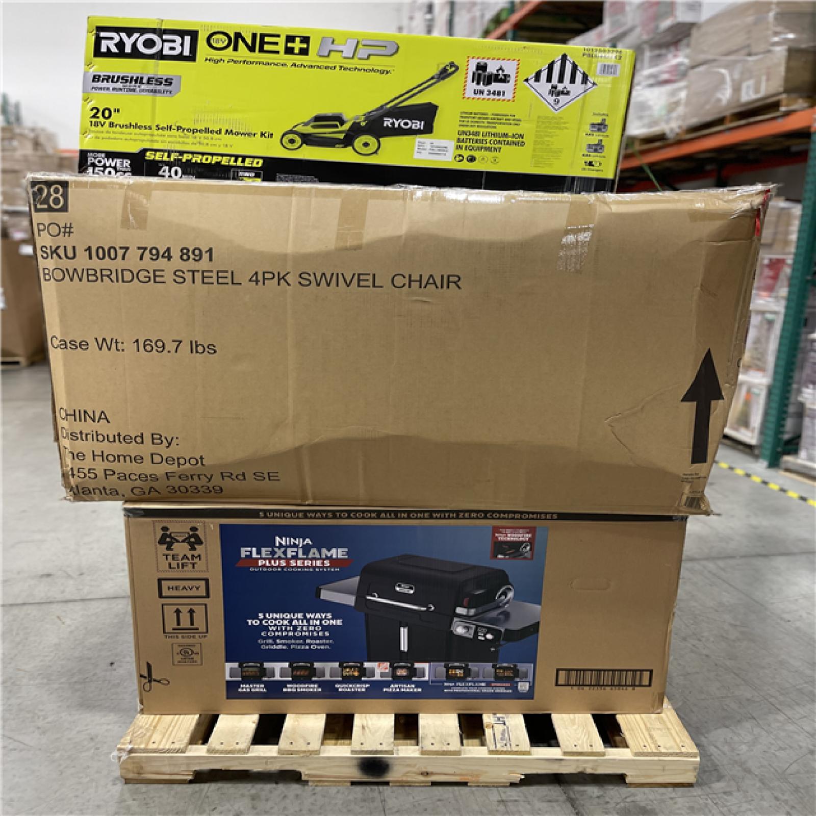 DALLAS LOCATION- AS-IS- HOME IMPROVEMENT PALLET