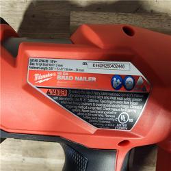 HOUSTON LOCATION - AS-IS (APPEARS LIKE NEW) Milwaukee M18 Fuel 18V Brushless 18-Gauge Brad Nailer 2746-20 (Bare Tool)