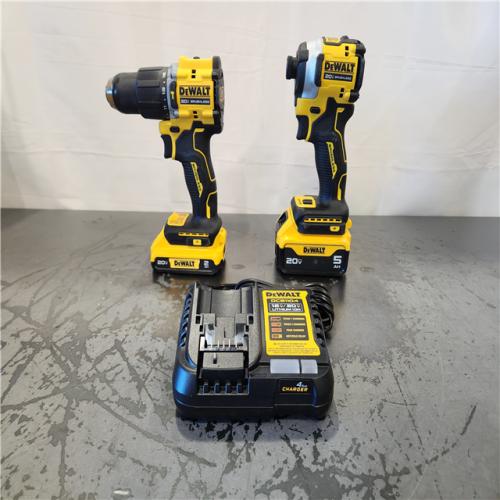 AS-IS- DeWalt 2-Tool Combo Kit W/ (2) BATTERY & CHARGER