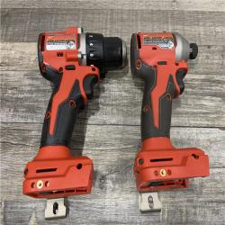 AS-IS Milwaukee 18V Lithium-Ion Brushless Cordless Compact Drill/Impact Combo Kit