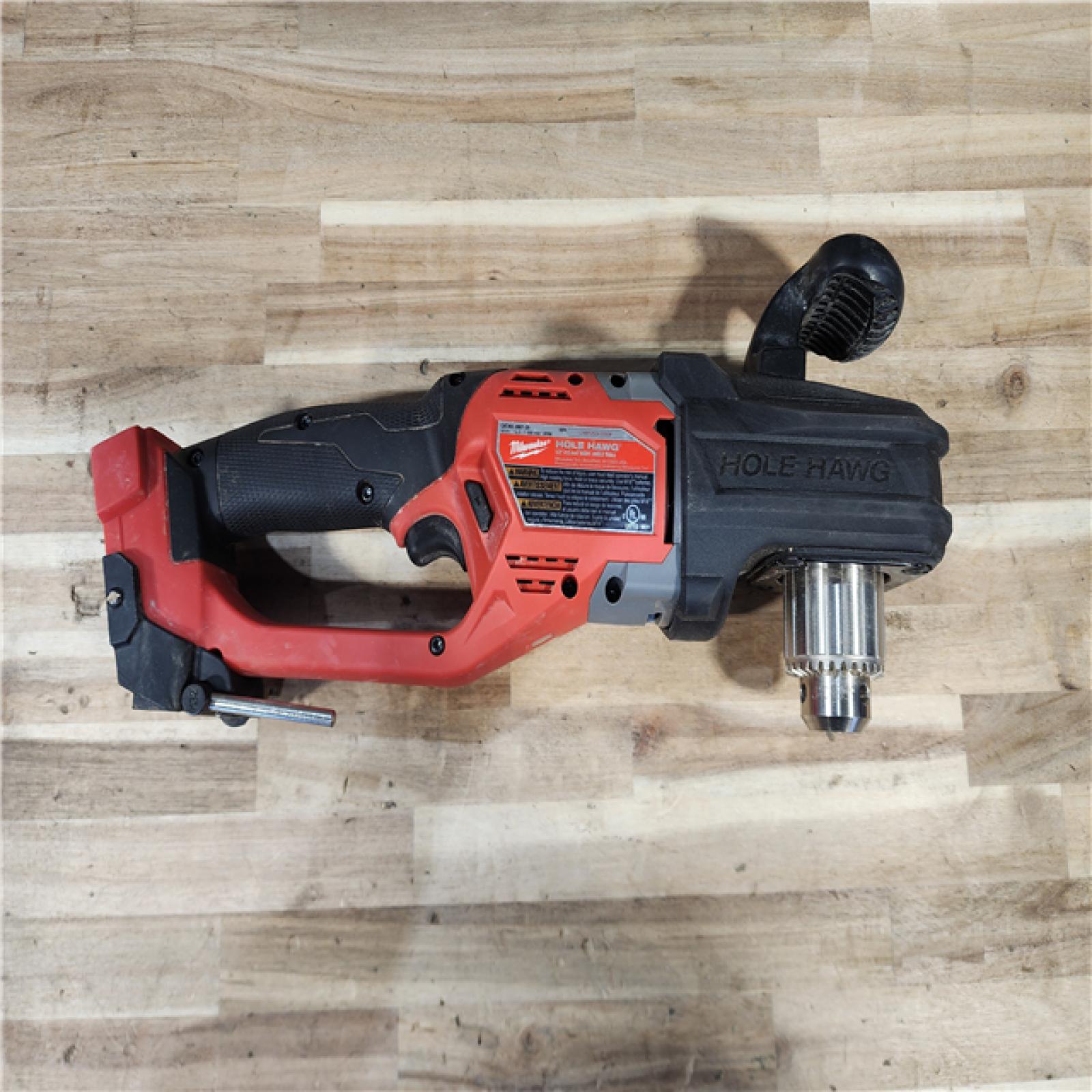 HOUSTON LOCATION - AS-IS Milwaukee FUEL GEN II 18V Lithium-Ion Brushless Cordless 1/2 in. Hole Hawg Right Angle Drill (Tool-Only)