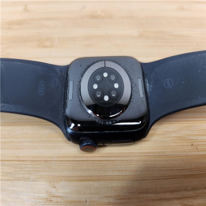 AS-IS Apple Watch Series 7 (GPS + Cellular) 41mm Midnight Aluminum