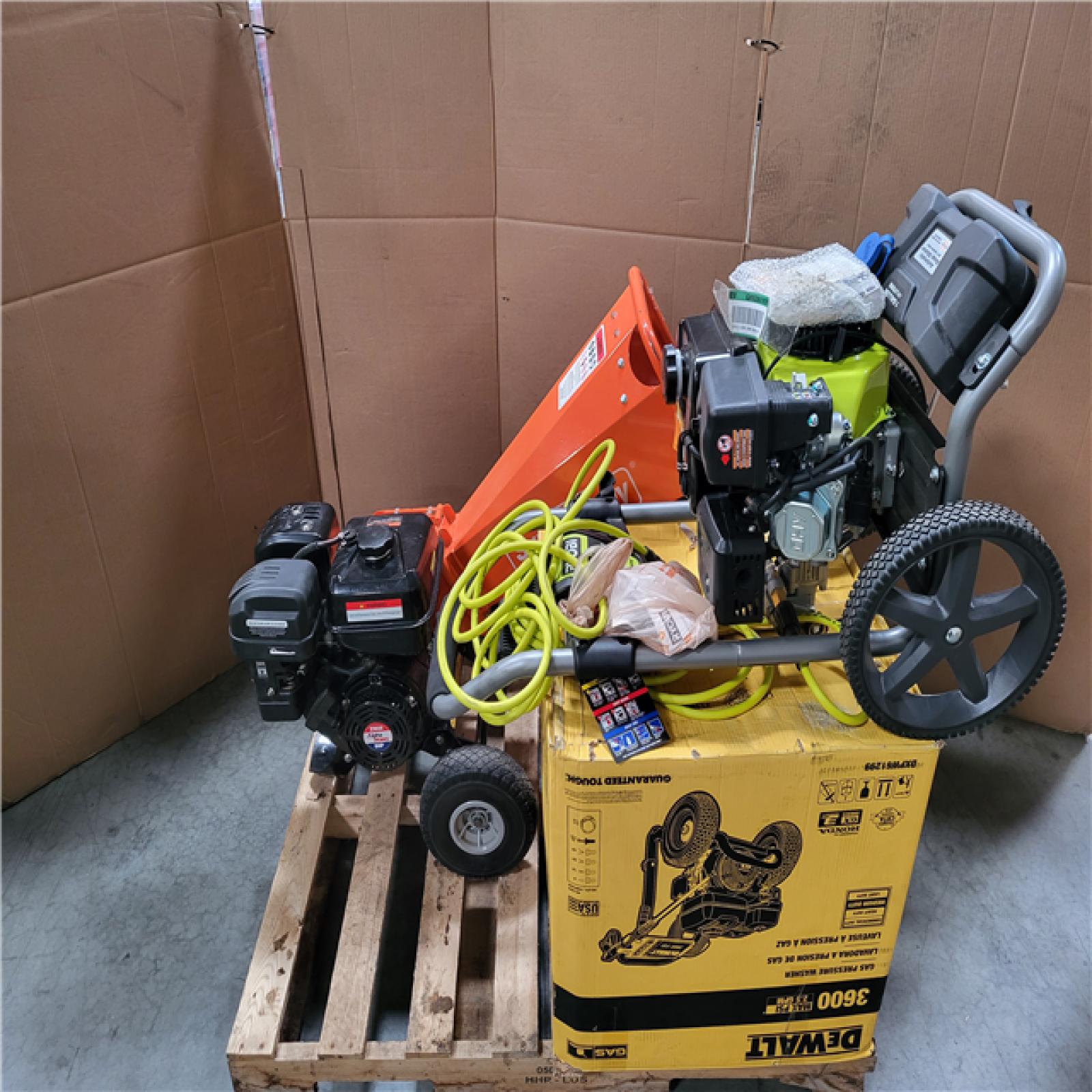 CALIFORNIA AS-IS OUTDOOR POWER EQUIPMENT