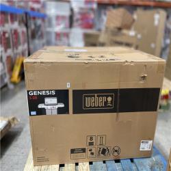 DALLAS LOCATION - Weber Genesis S-335 3-Burner Natural Gas Grill in Stainless Steel with Side Burner