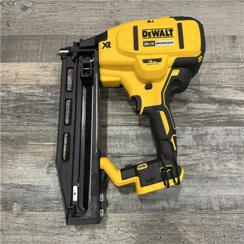AS-IS DEWALT 20V MAX XR 16-Gauge Lithium-Ion Cordless Finish Nailer (Tool Only)