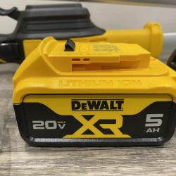 AS-IS DEWALT 20V MAX 14 in. Brushless Cordless Battery Powered Foldable String Trimmer Kit