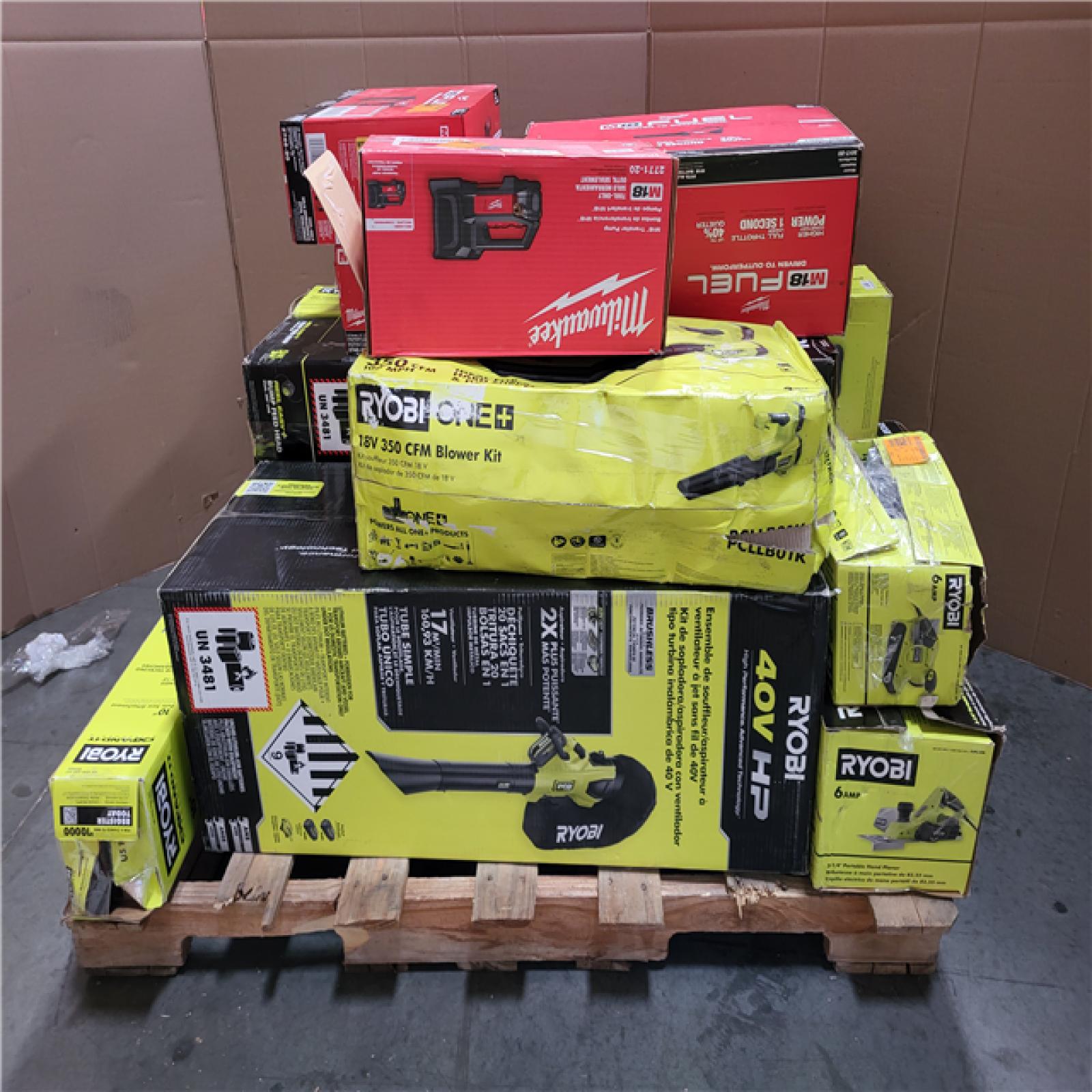 CALIFORNIA AS-IS TOOL PALLET