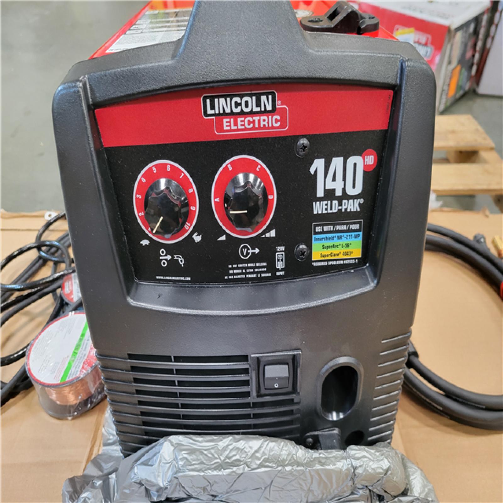 CALIFORNIA AS-IS LINCOLN ELECTRIC 140 WELD-PAK