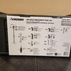 Phoenix NEW Husky 280-Piece SAE/Metric Mechanics Tool Set with Tool Box (SEALED)