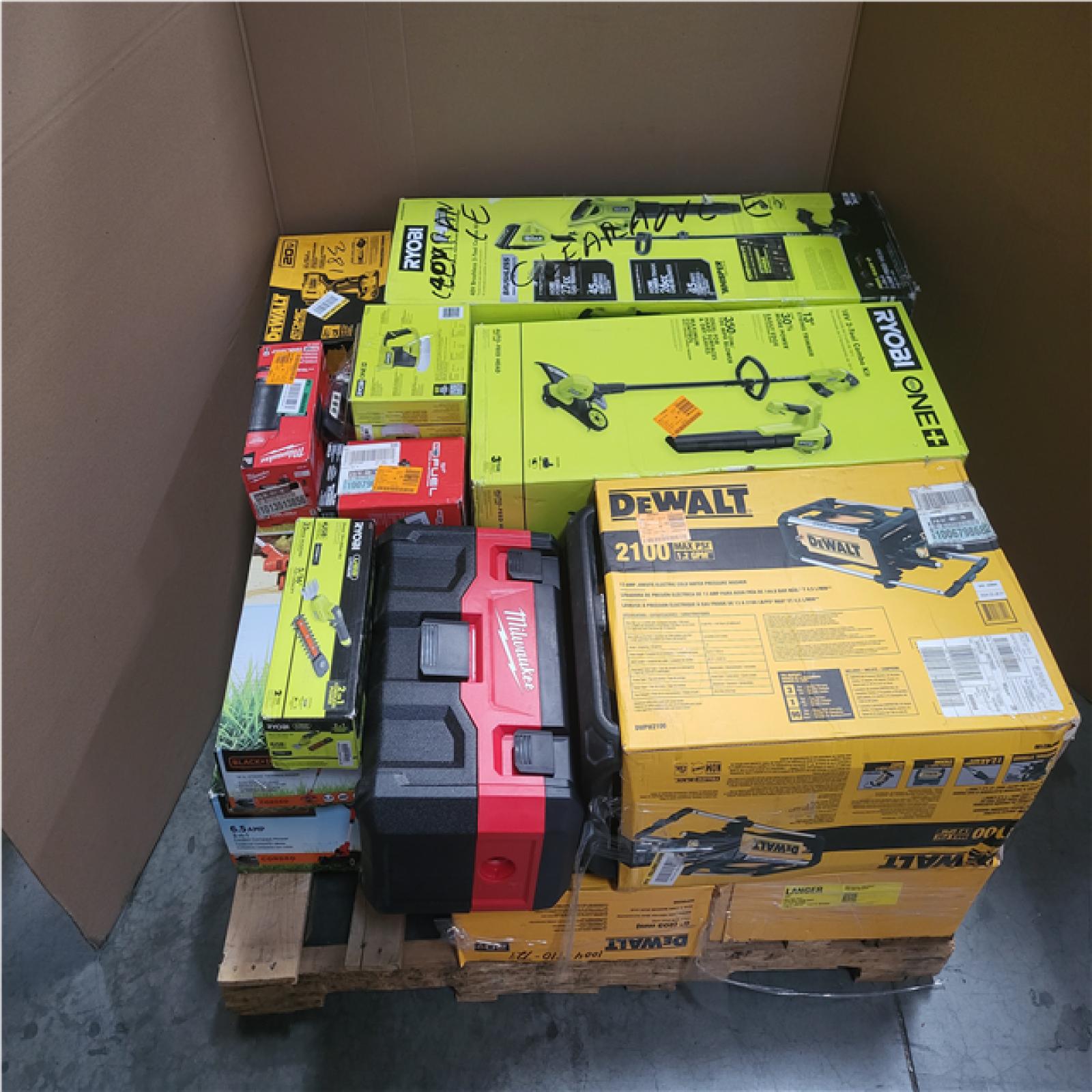 CALIFORNIA AS-IS TOOL PALLET