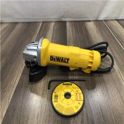 AS-IS DEWALT 11 Amp Corded 4.5 in. Small Angle Grinder