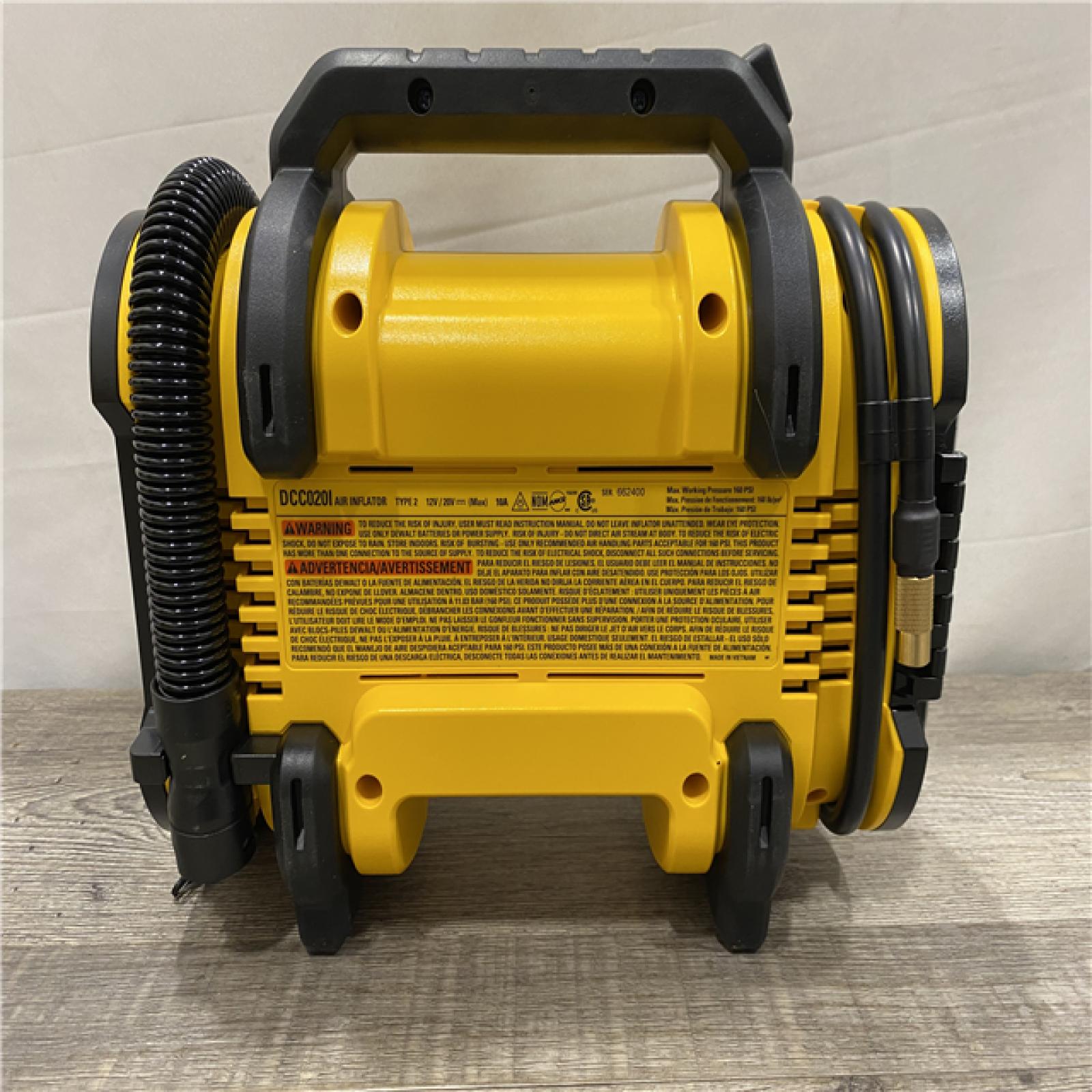 AS-IS DEWALT 20V MAX Cordless Electric Portable Inflator (Tool Only)