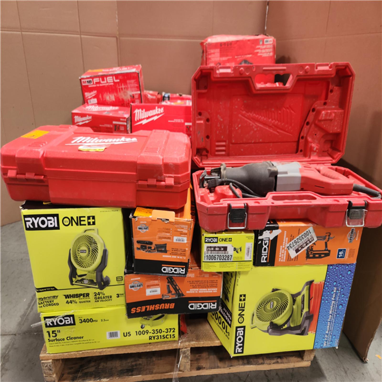 CALIFORNIA AS-IS TOOL PALLET