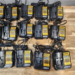 HOUSTON LOCATION - AS - IS DEWALT BATTERY CHARGER PACK QTY - 18