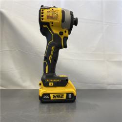AS-IS - DeWALT ATOMIC 20V MAX Cordless Compact 1/4 Brushless Impact Driver Kit
