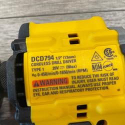 AS-IS  DEWALT ATOMIC 20-Volt MAX Lithium-Ion Cordless Combo Kit