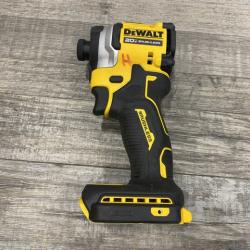 AS-IS DEWALT ATOMIC 20V MAX Lithium-Ion Cordless 1/4 in. Brushless Impact Driver Kit