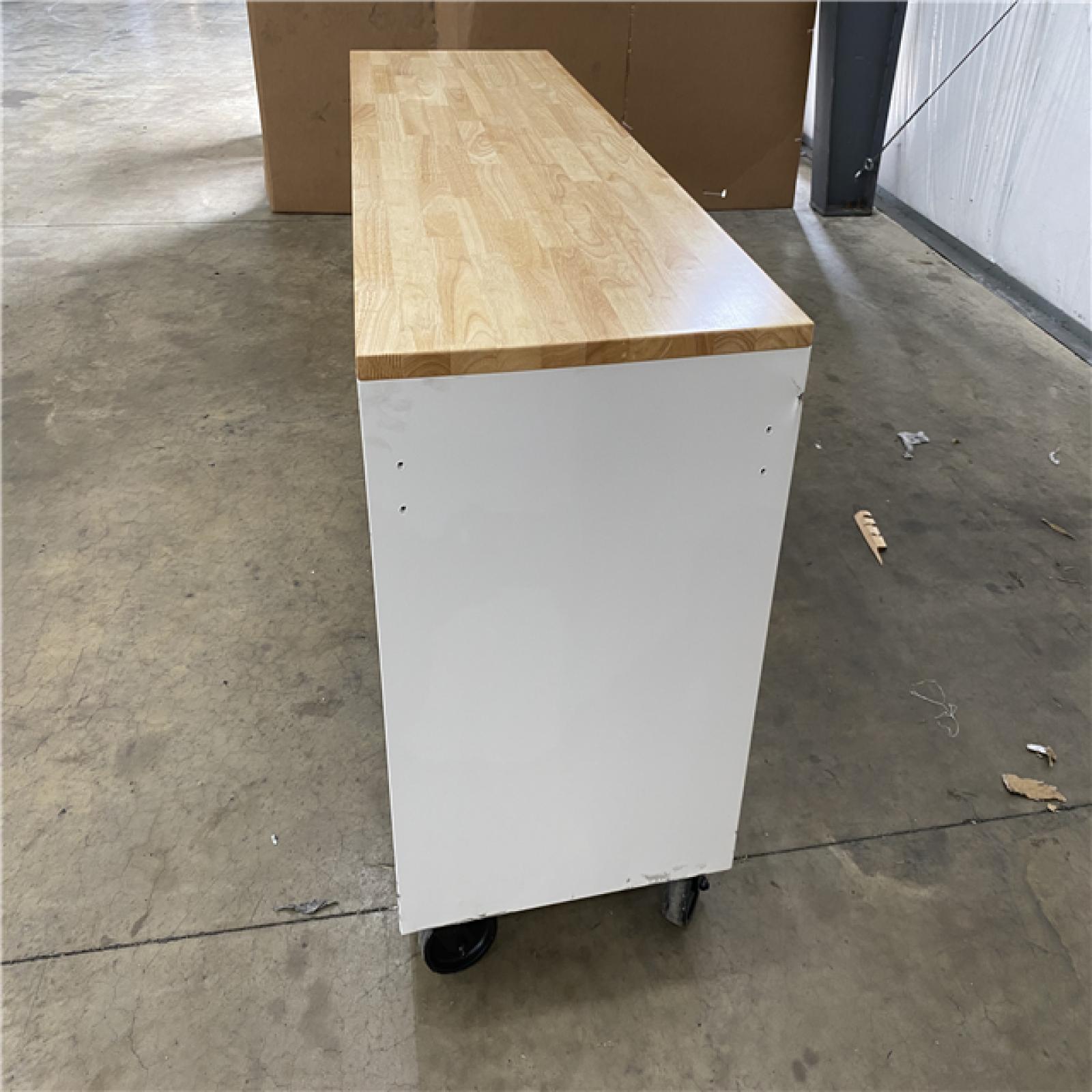 Houston Location - AS-IS Husky 72 in.18-Drawer Mobile Workbench