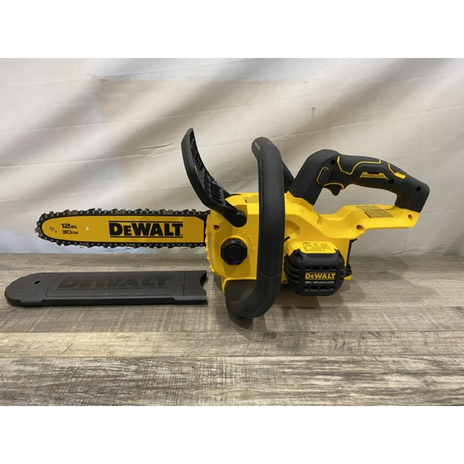 AS-IS DEWALT 20V MAX 12 in. Cordless Battery Powered Chainsaw (Tool Only)