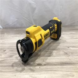 AS-IS DEWALT XR 20V Lithium-Ion Cordless Rotary Drywall Cut-Out Tool (Tool Only)