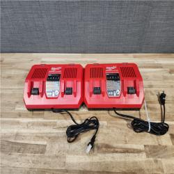 HOUSTON LOCATION - AS-IS MILWAUKEE BATTERY CHARGER PACK QTY - 2