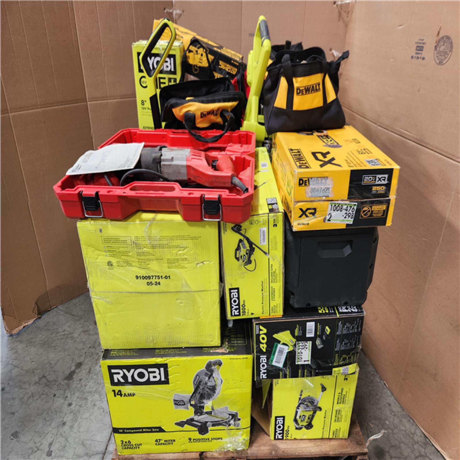 CALIFORNIA AS-IS TOOL PALLET