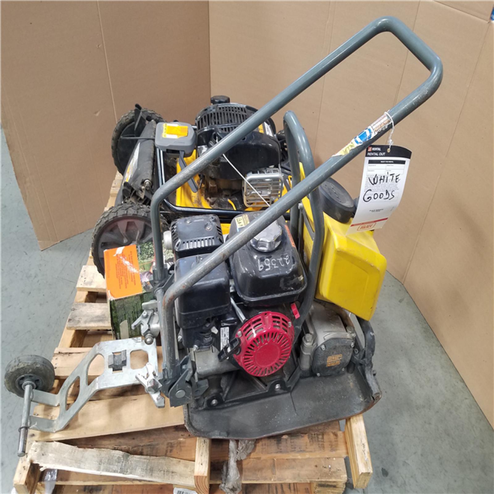 CALIFORNIA AS-IS OUTDOOR POWER EQUIPMENT